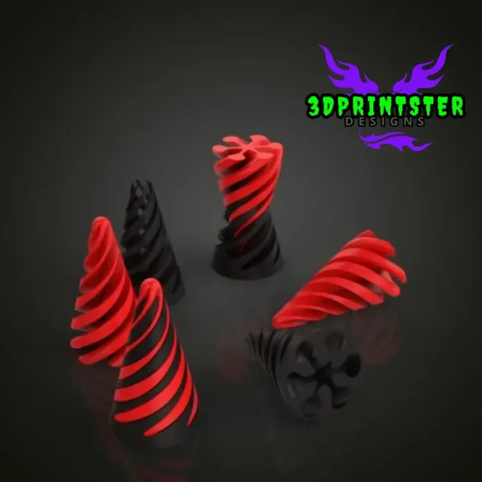 Cone Fidget Spiral Spinner