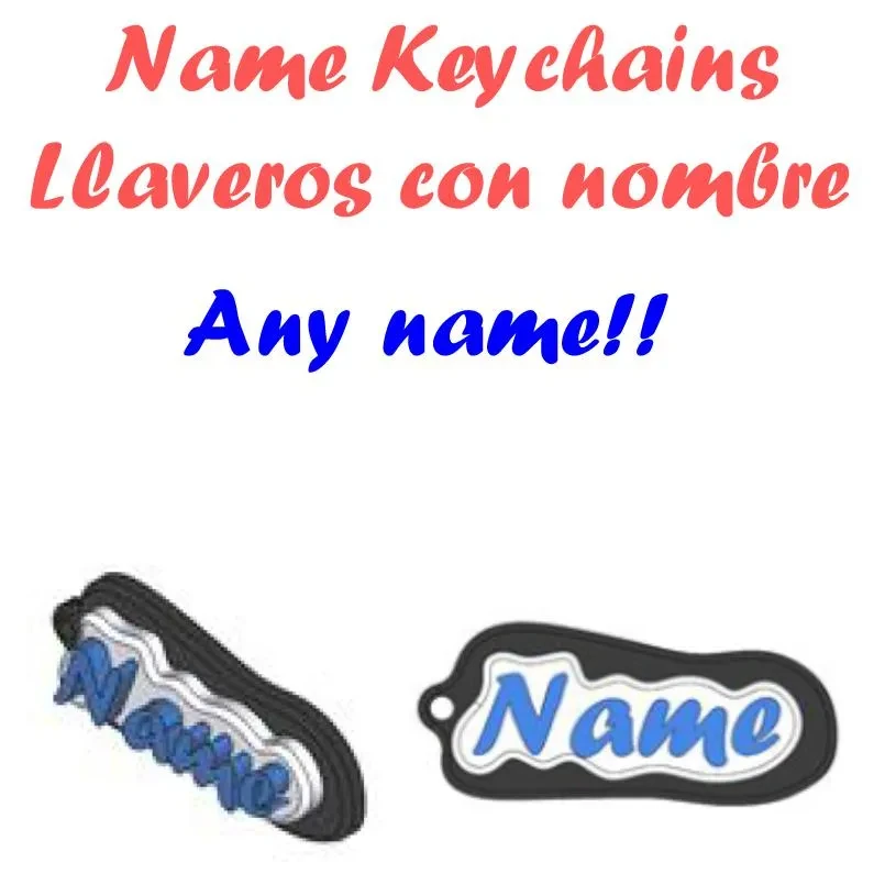 Llaveros con Nombre