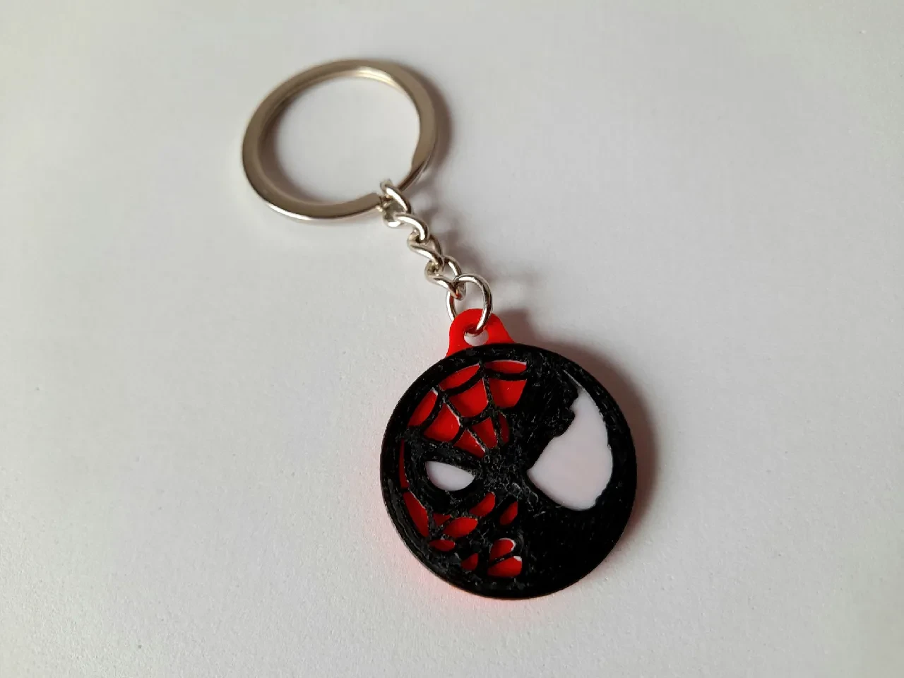 Spiderman y Venom Llavero