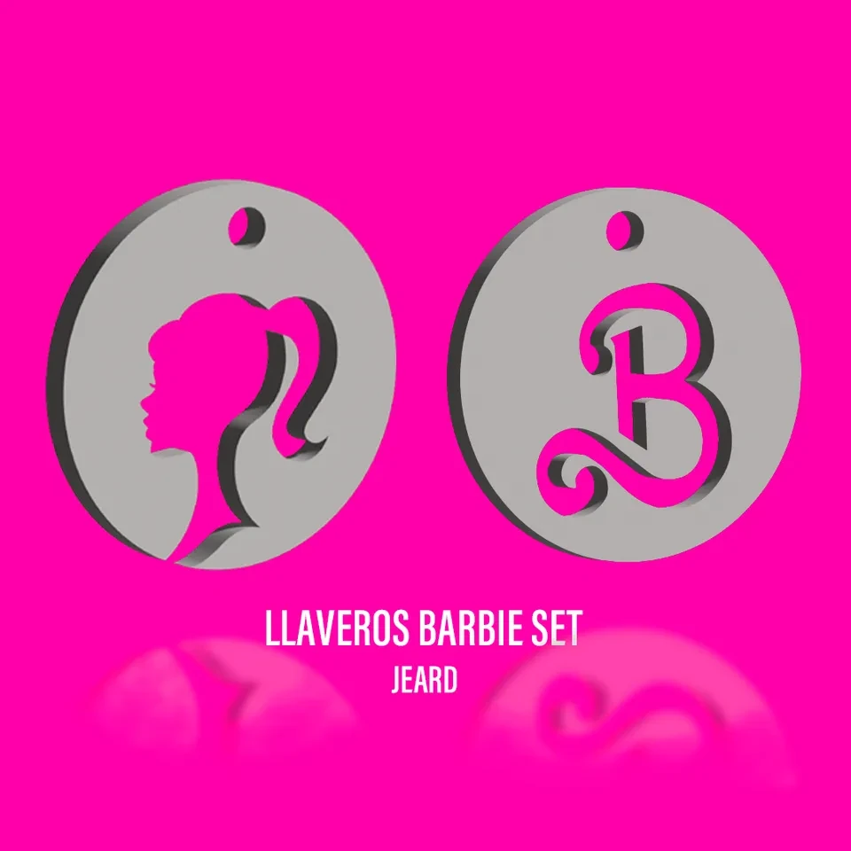 llaveros de Barbie