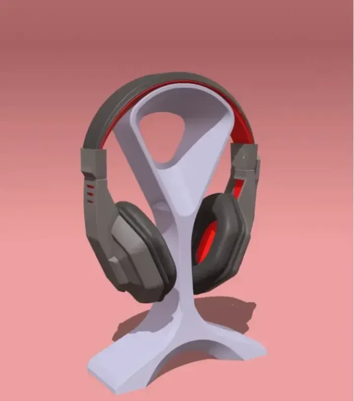Soporte para auriculares y mando