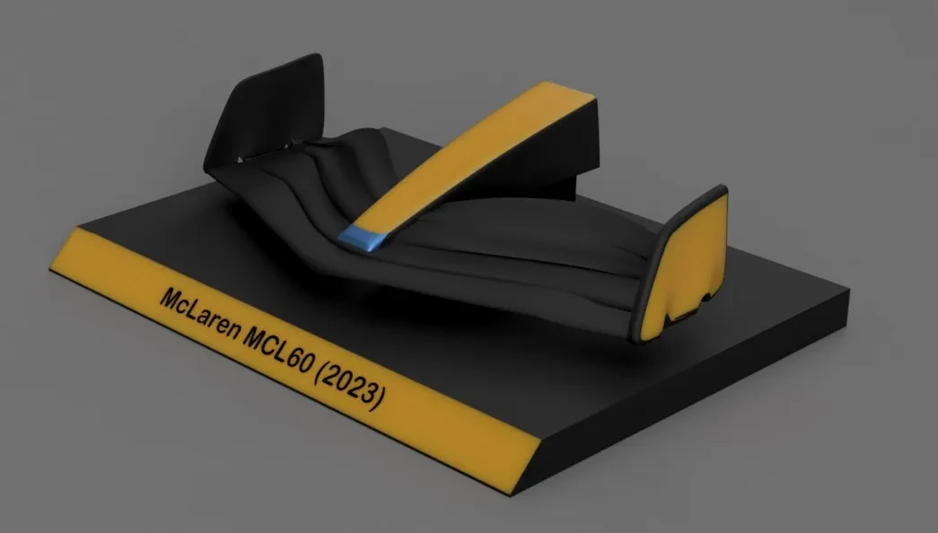 McLaren MCL60 F1 Front wing_alerón delantero
